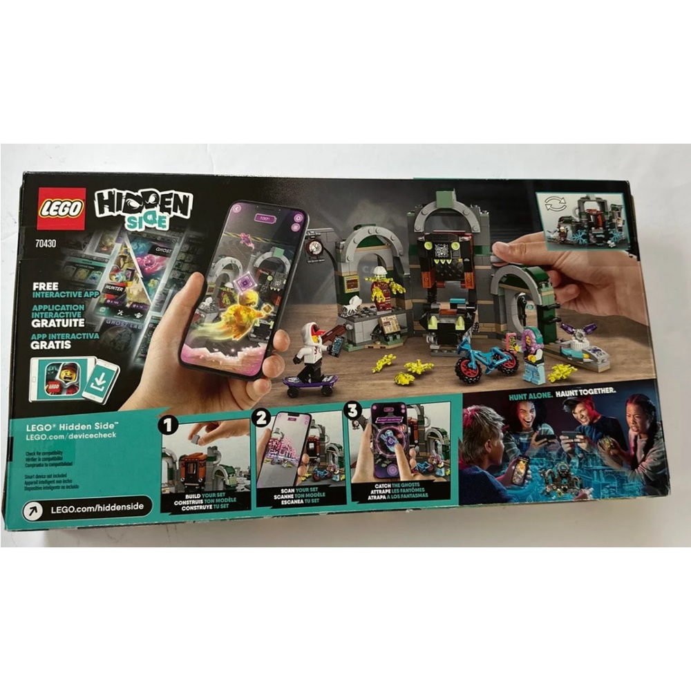 Retired Lego Hidden Side Newbury Subway Set (#70430) NIB